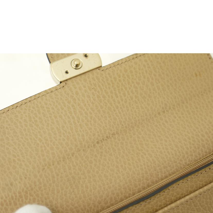 GUCCI グッチ/インターロッキングG二つ折り長財布/ブラウン/598166//525***/Aランク/69