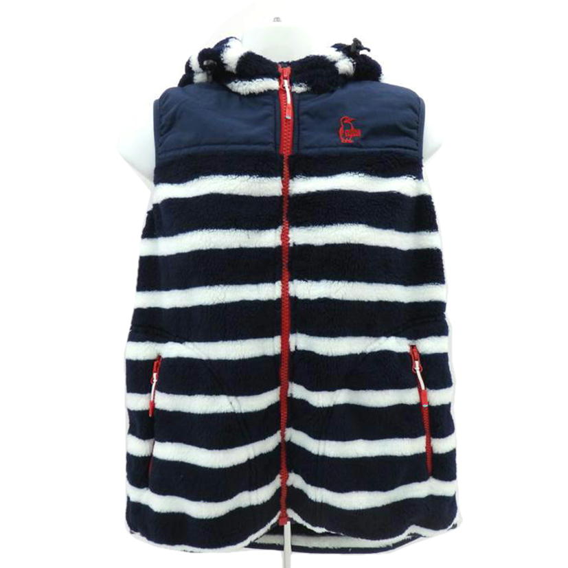 CHUMS チャムス/フーディーボアベスト /CH14-1079//Aランク/77