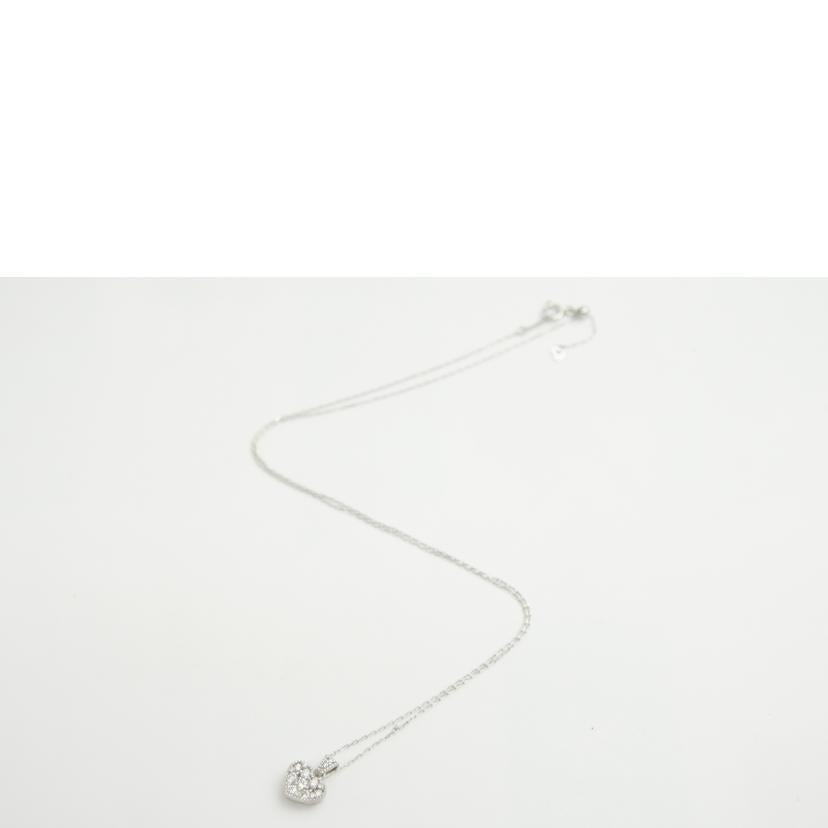 K18WGダイヤネックレス0.30ct//ABランク/64