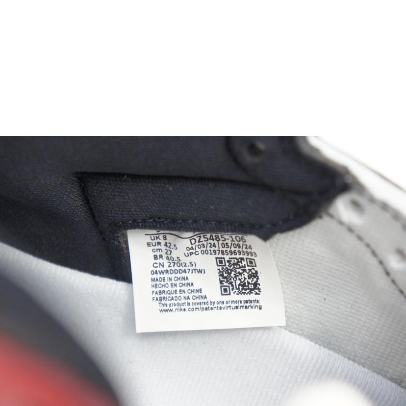 NIKE NIKE/AirJordan 1 Retro HIGH OG/DZ5485-106//00197859693993/Aランク/85