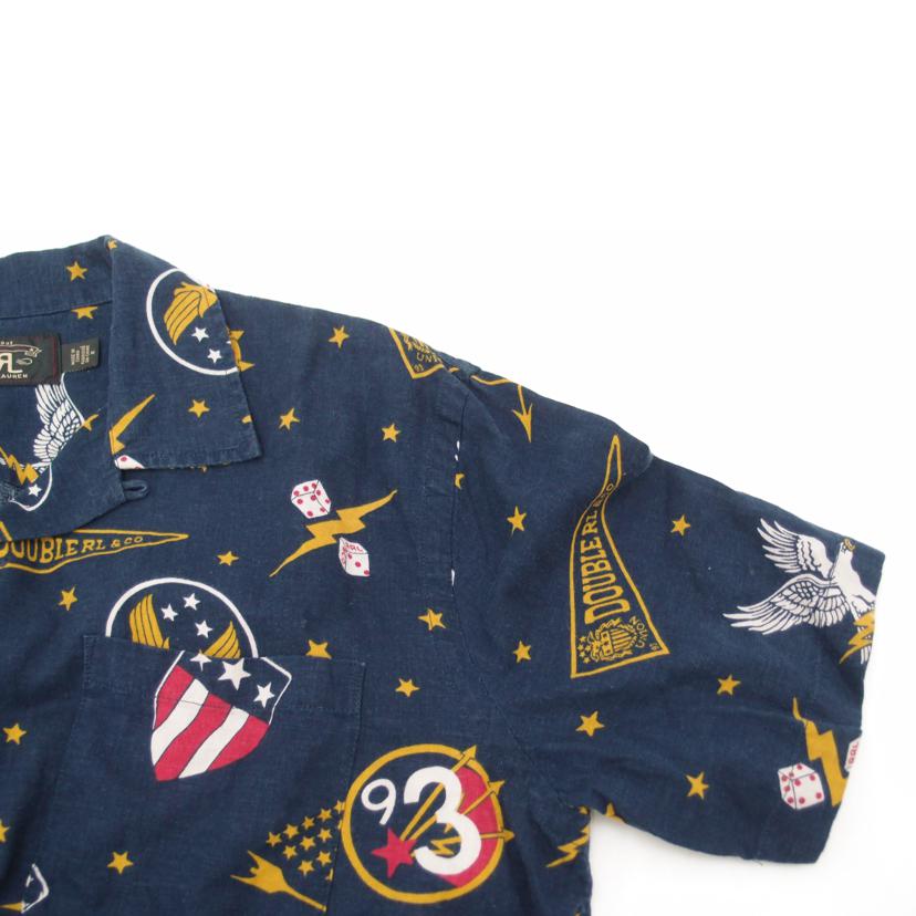 RRL ダブルアールエル ラルフローレン/バーシティロゴバケーションシャツ//ABランク/69