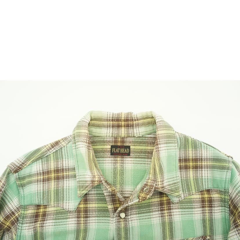 THE FLAT HEAD フラッドヘッド/チェックシャツ//ABランク/85