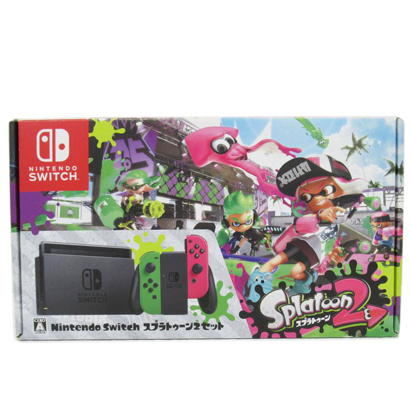 Nintendo/Nintendo Switch スプラトゥーン2セット/HAC-S-KACEA//XAJ10010694670/ABランク/63