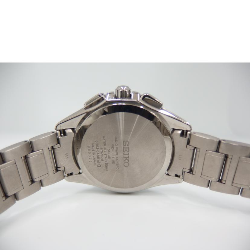 SEIKO セイコー/ブライツ・フライトエキスパート/電波ソーラー/SAGA-233//980***/ABランク/82