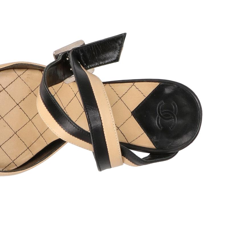 CHANEL シャネル/ココマーク/バイカラーパンプス//ABランク/18