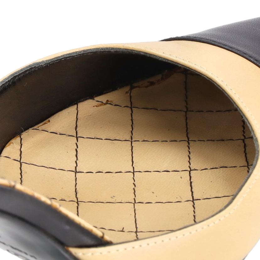 CHANEL シャネル/ココマーク/バイカラーパンプス//ABランク/18