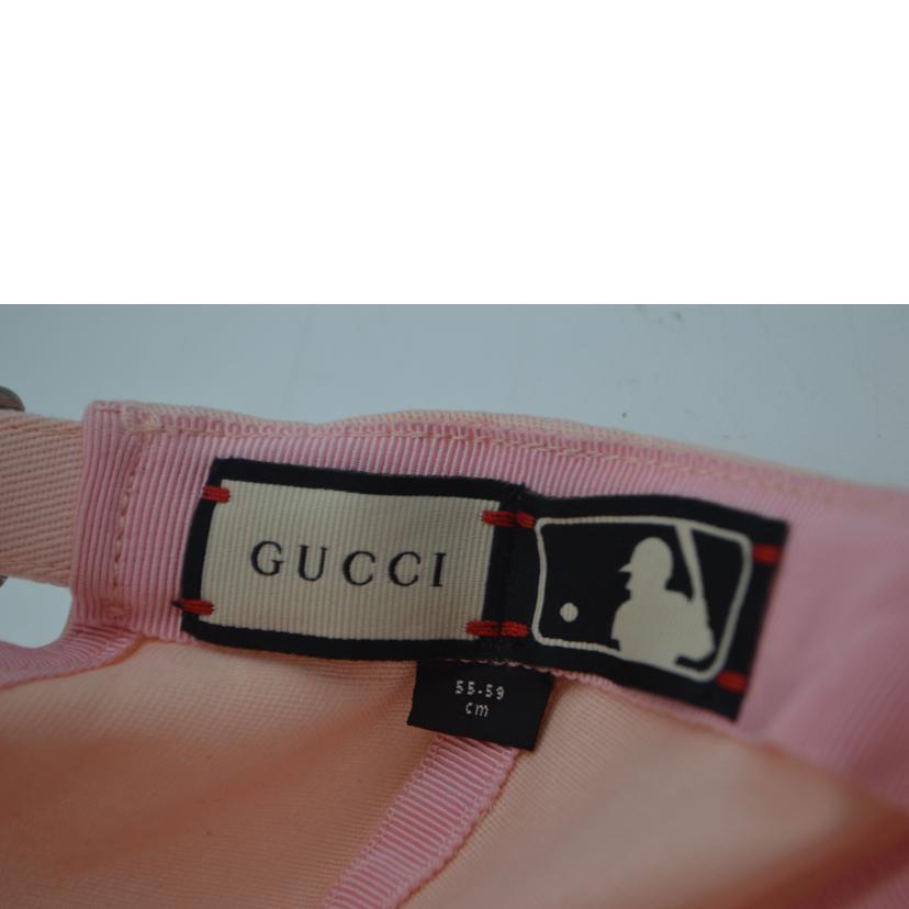 GUCCI グッチ/NYヤンキースコラボラヴィットベースボールキャップ/538561//Bランク/89
