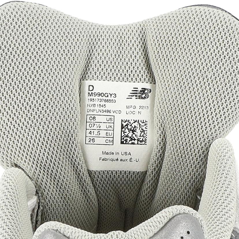 newbalance newbalance/M990 made in U.S.A/M990GY3//Bランク/85