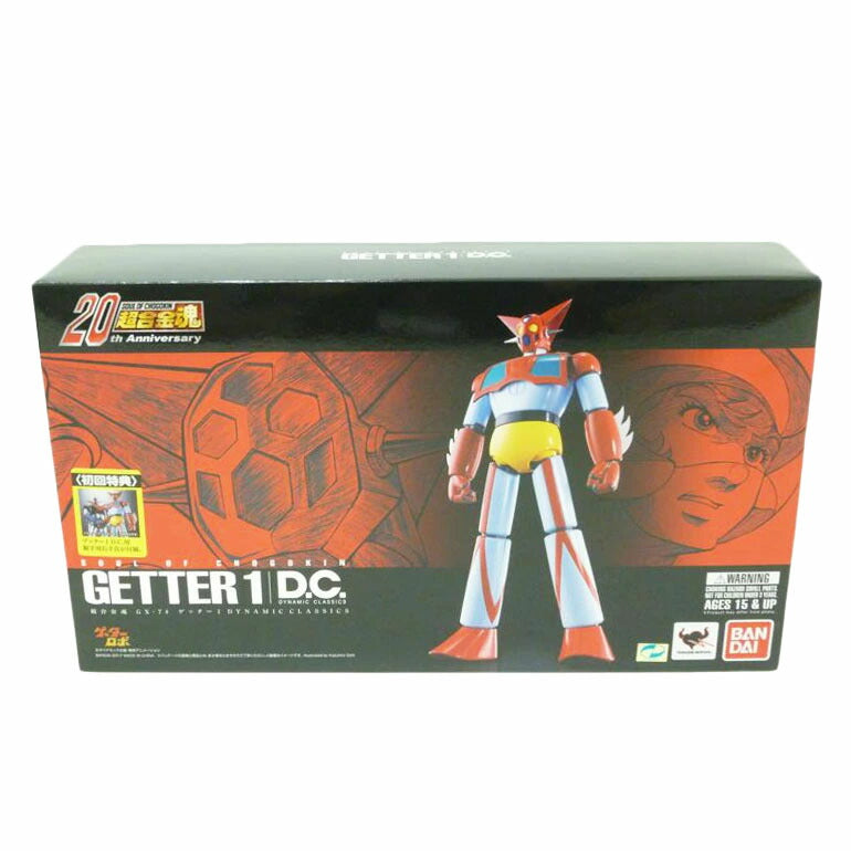 BANDAI バンダイ/超合金魂 ゲッター1 D.C. 「ゲッターロボ」/GX-74//Aランク/88