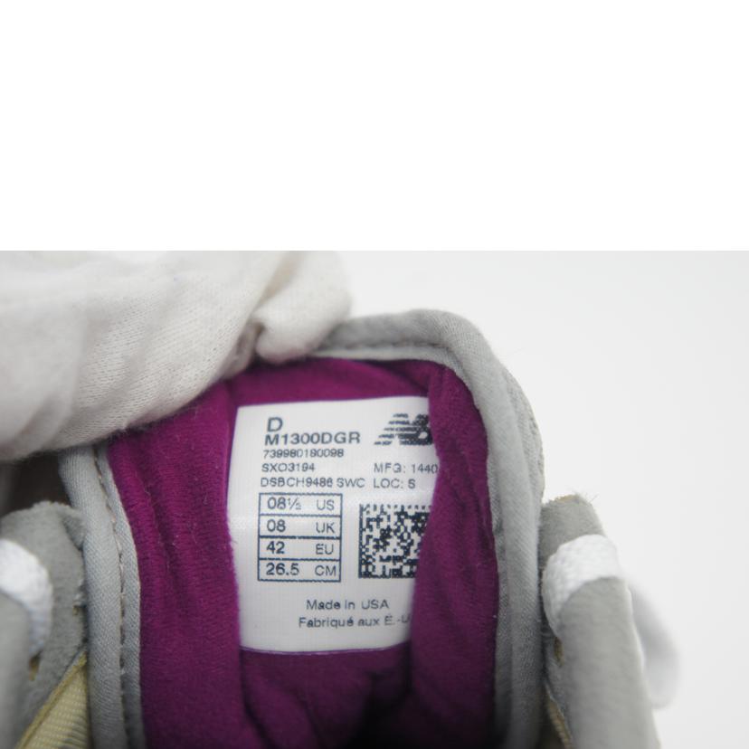 new balance new balance/CLASSIC 1300 MADE IN U.S.A/M1300DGR//739980180098/Bランク/85