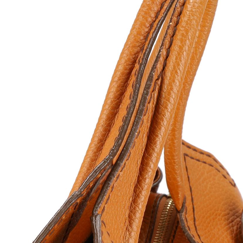 TODS トッズ/TODS レザーハンド/キャメル//ABランク/75