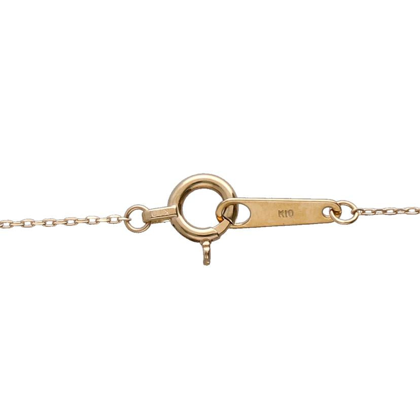 / K10ダイヤネックレス//Aランク/76