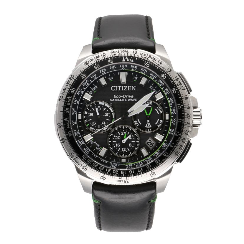 CITIZEN CITIZEN/サテライトウェーブ/GPS電波ソーラー/F900-S104998//681******/Bランク/78