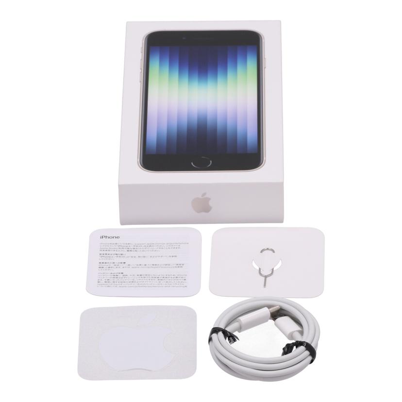 Apple SIMフリー アップル/iPhone SE 第3世代 128GB/MMYG3J/A//RVQWF96QFK/ABランク/18
