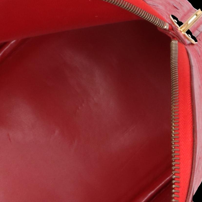 HERMES  エルメス/ボリード31/オーストリッチ/ルージュヴィフ//□G/Aランク/75