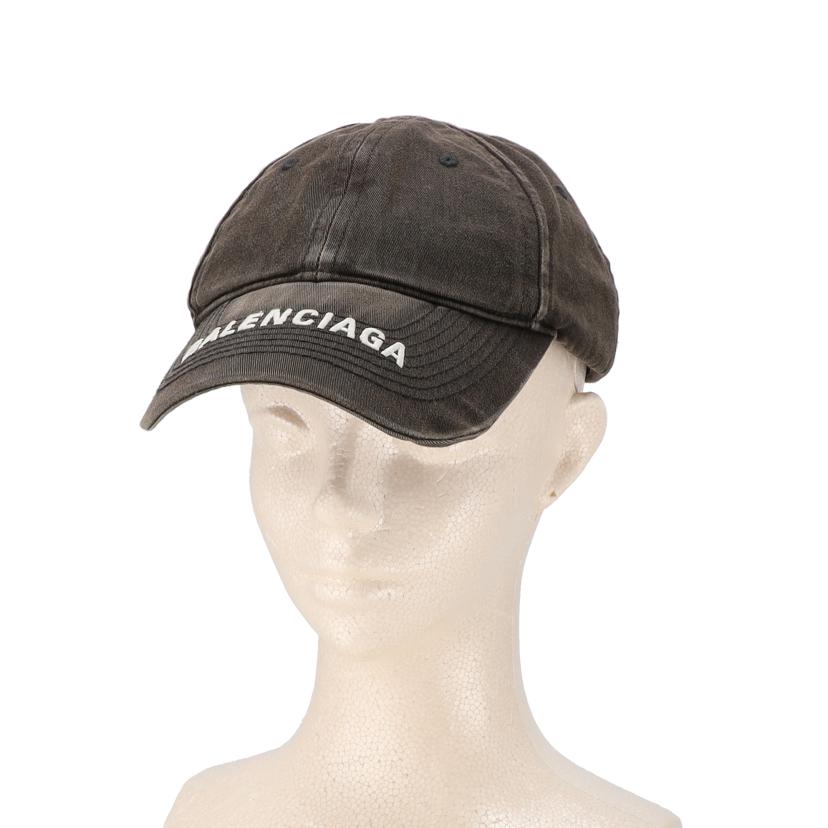 BALENCIAGA バレンシアガ/WASHED DENIM ロゴキャップ/617160//L(58)/ABランク/91