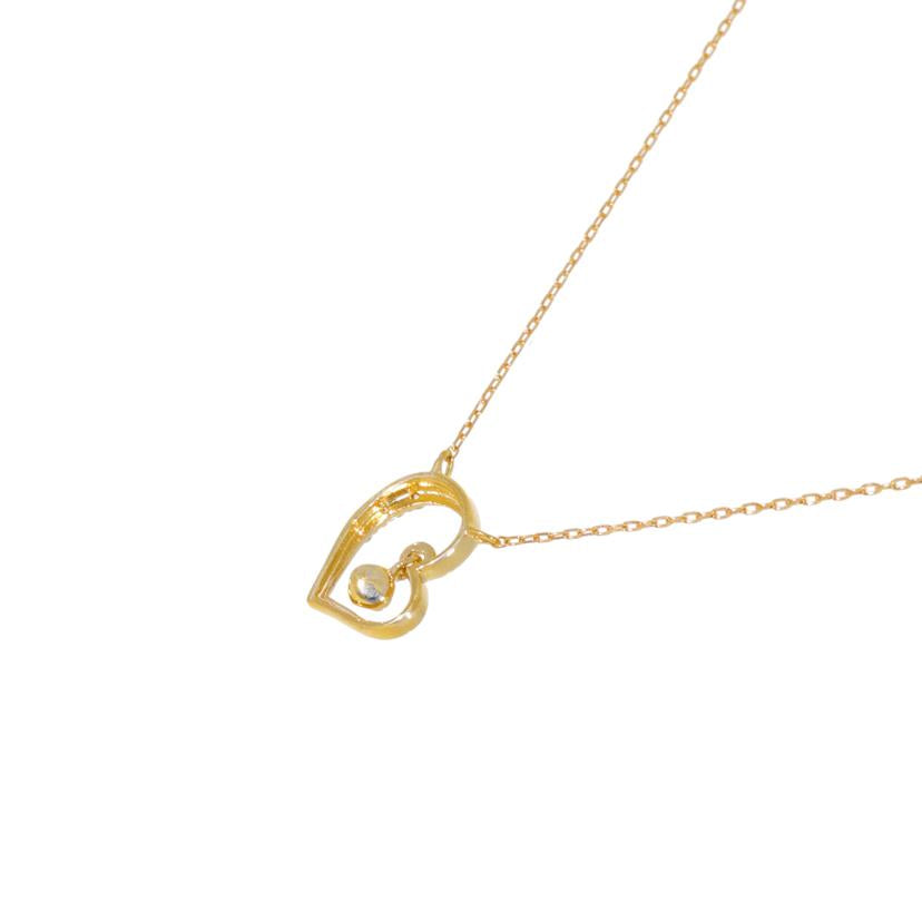 / K10ダイヤネックレス//ABランク/09