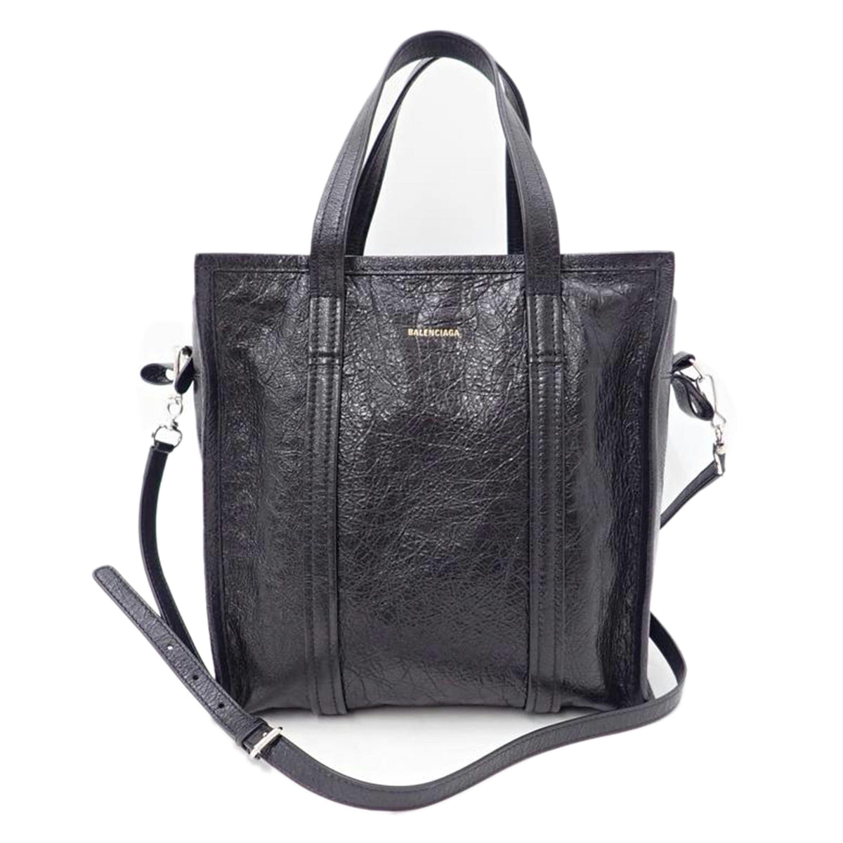 BALENCIAGA バレンシアガ/バザールショッパー2wayトート/ブラック/513990//100********/Aランク/69