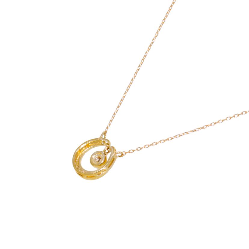 / K10ダイヤネックレス//ABランク/09