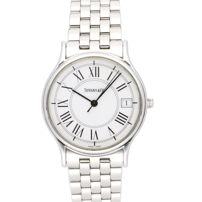 Tiffany ティファニー/クラシックラウンドクオーツ/ローマンインデックス//020******/Aランク/91