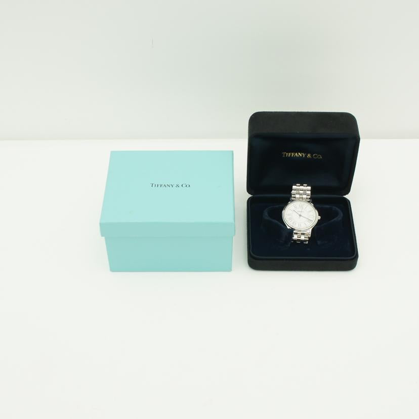 Tiffany ティファニー/クラシックラウンドクオーツ/ローマンインデックス//020******/Aランク/91