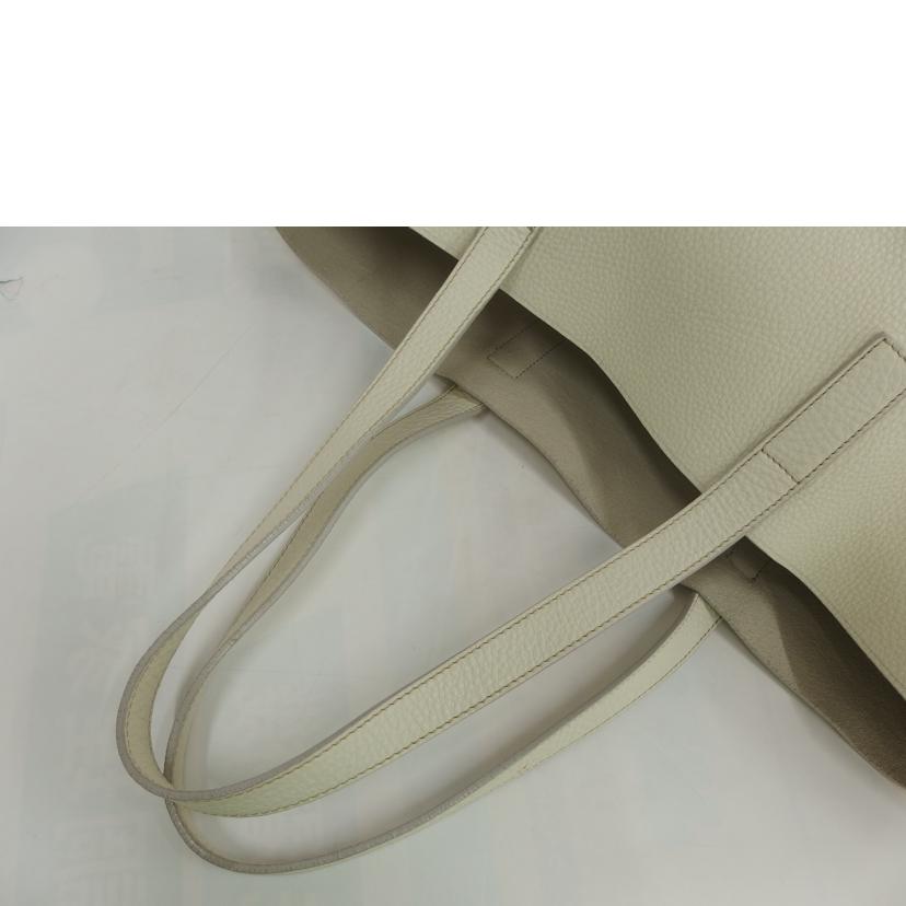 PRADA プラダ/レザーラージトート/白/9264821156761//Bランク/82