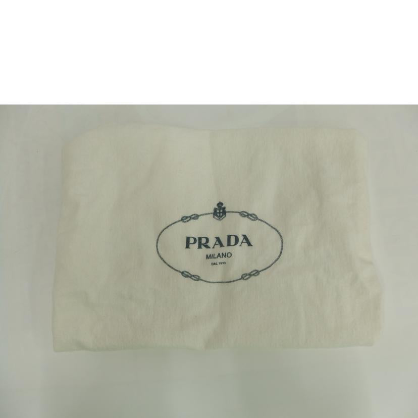 PRADA プラダ/レザーラージトート/白/9264821156761//Bランク/82