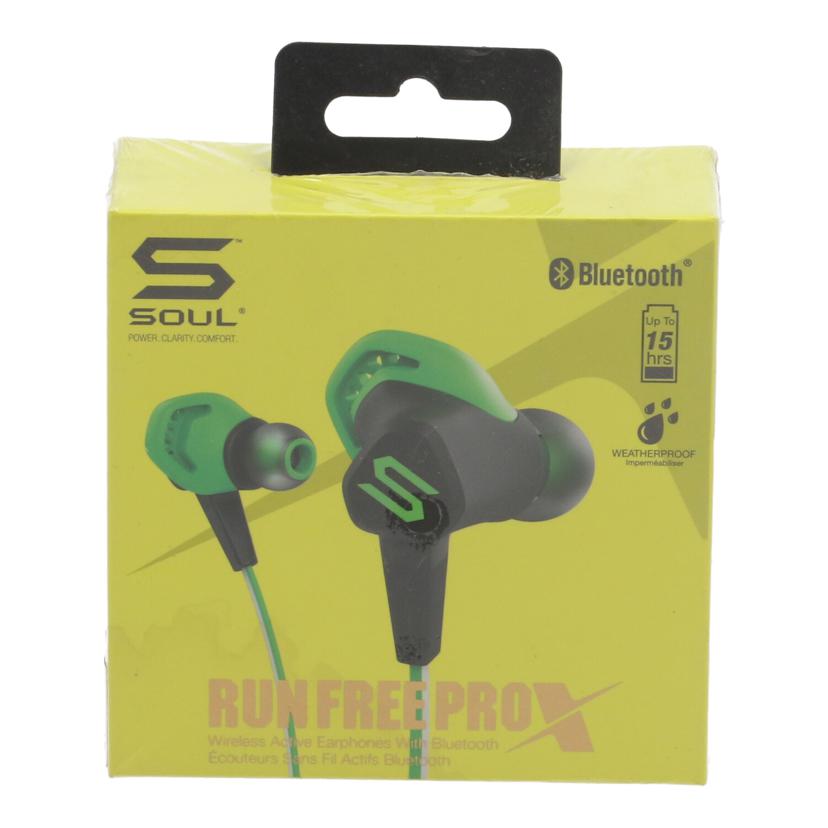 SOUL ソウル/Bluetoothイヤホン/RUN-FREE-PRO-X-GREEN //H410GN190700420G/Sランク/05