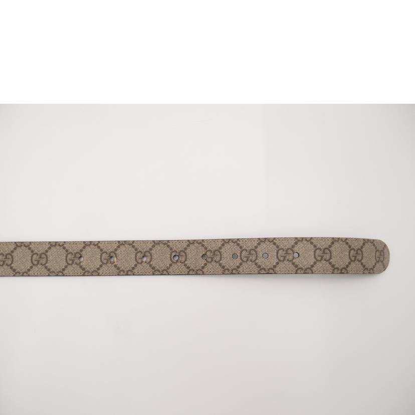 GUCCI グッチ/GGスプリームリバーシブルベルト/ブラック/W95//ABランク/69