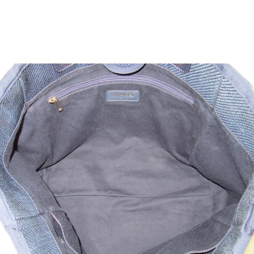 CHANEL シャネル/ドーヴィル/キャンバストートバッグ//301*****/Bランク/63