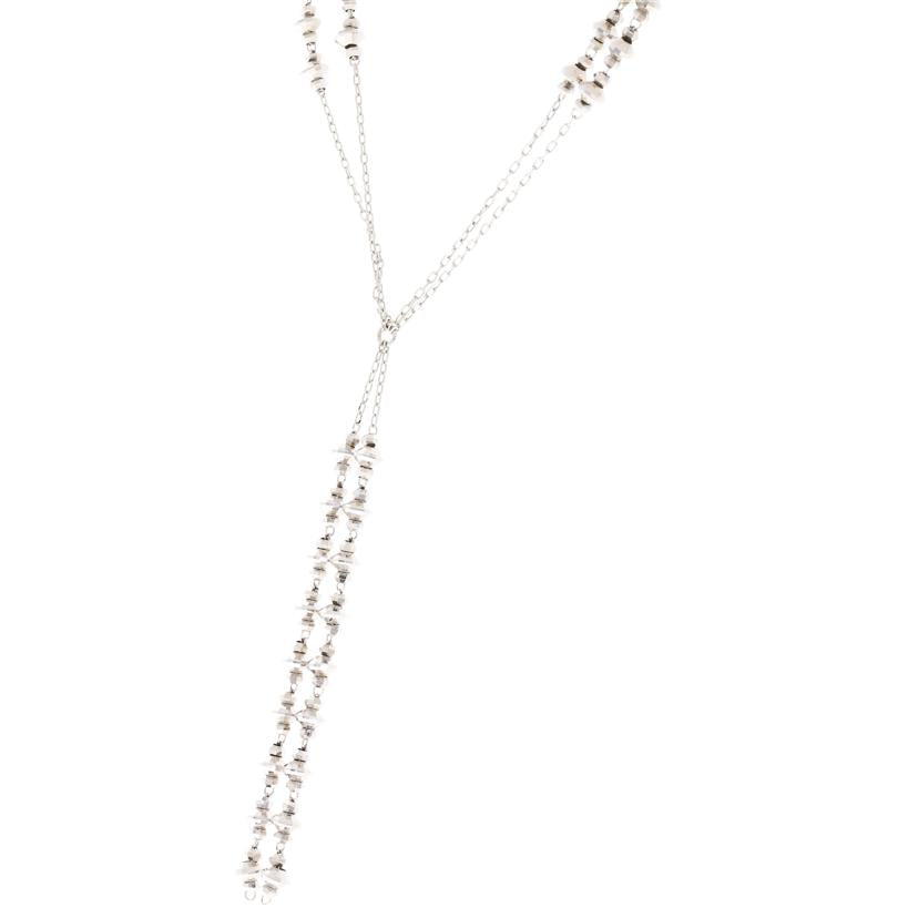 / K18WGネックレス//ABランク/09