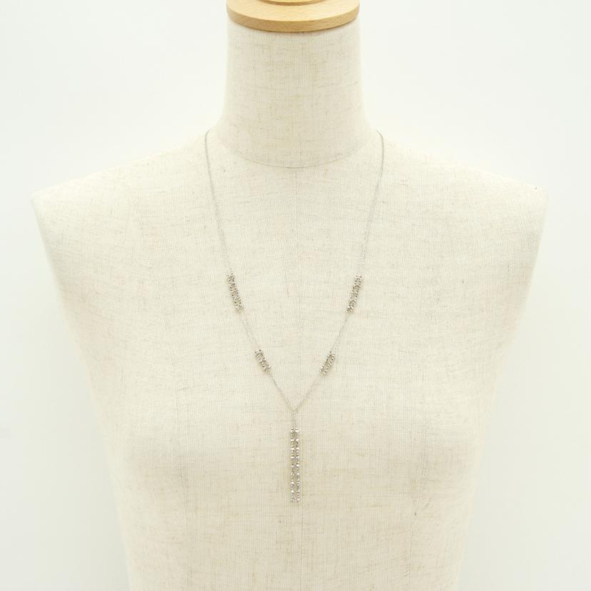 / K18WGネックレス//ABランク/09