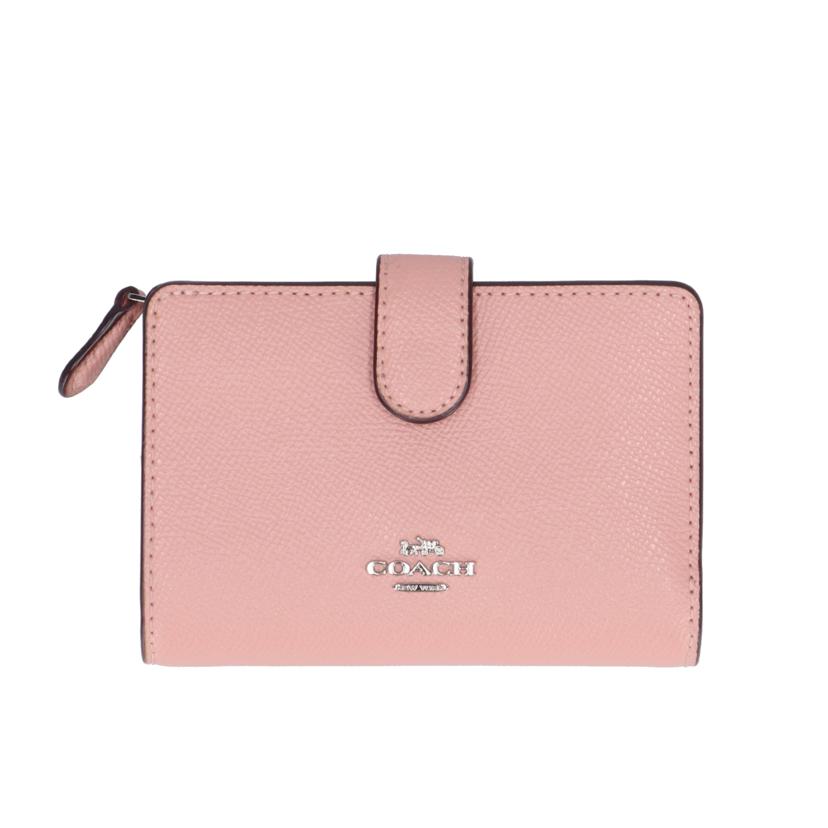 COACH コーチ/レザー ラウンドファスナーコンパクトウォレット/F11484//K18**/ABランク/70