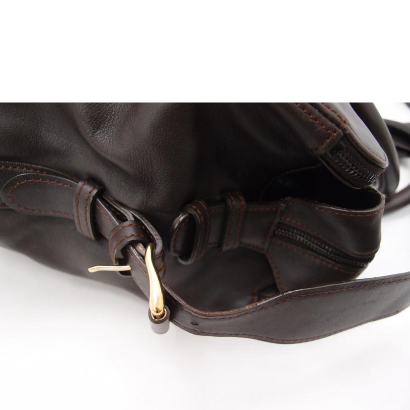 CHANEL シャネル/レザー2wayハンド/ブラウン//579****/ABランク/69