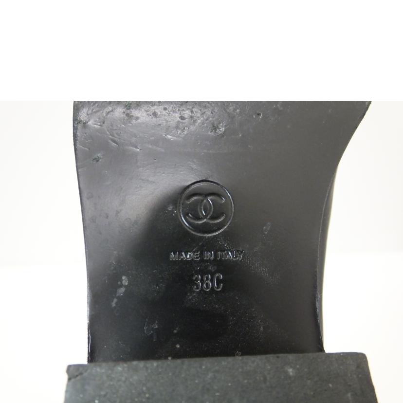 CHANEL シャネル/◇サイドジップファスナーブーツ/表記サイズ38C//ABランク/88