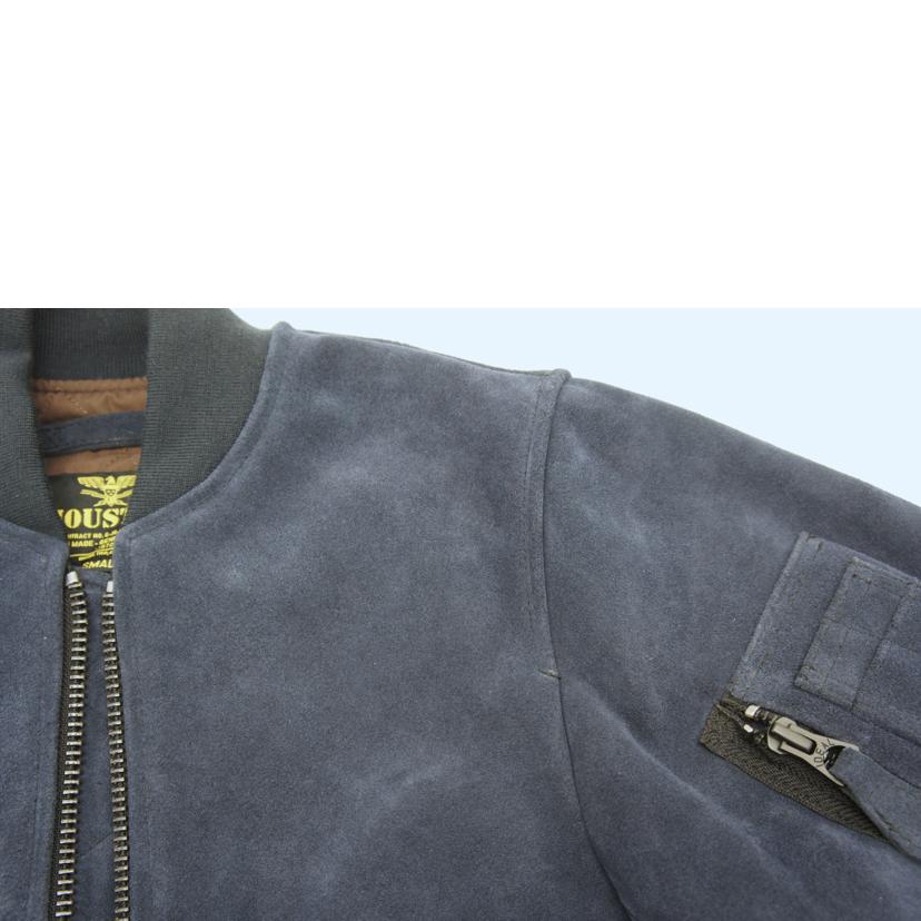 HOUSTON ヒューストン/HOUSTON COW SUEDE MA-1/8211//Bランク/67