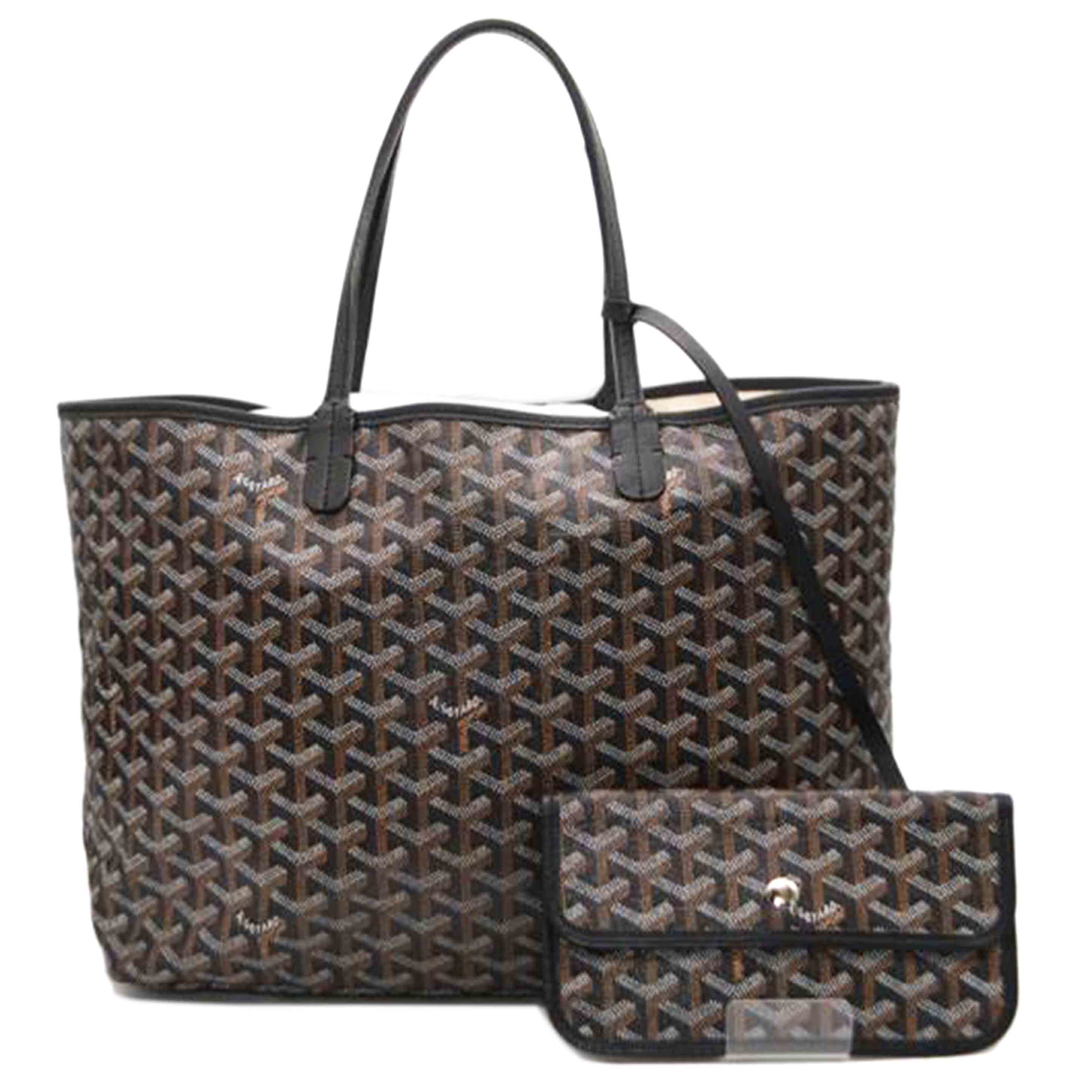 GOYARD ゴヤール/サン・ルイPM/シュヴロッシュカーフスキン/ブラック/STLOUIPMLTY01CL01P//201**/ABランク/89