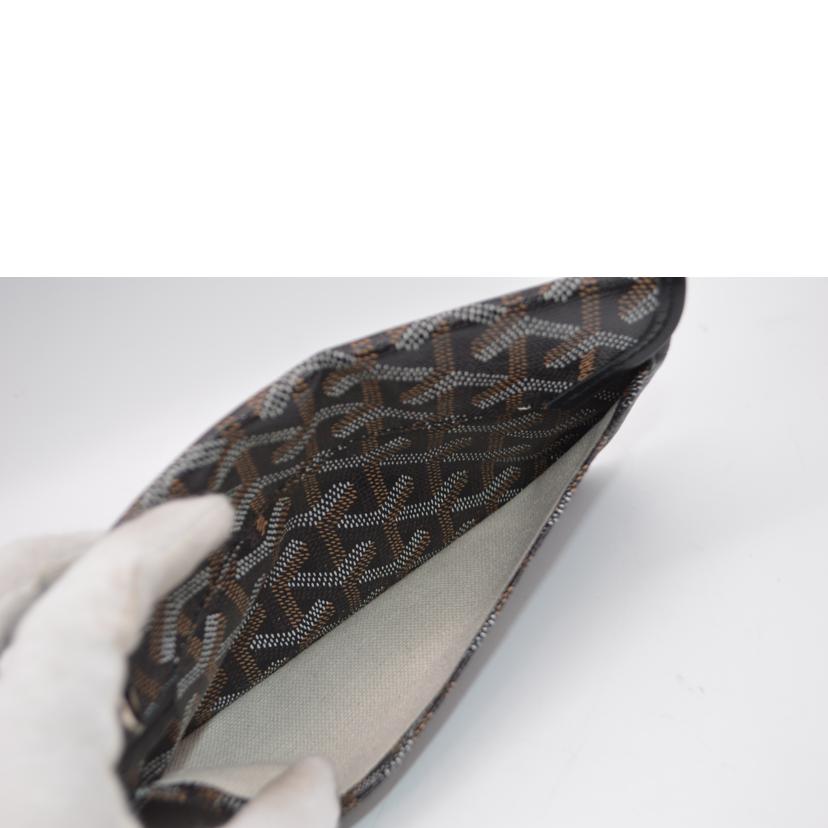 GOYARD ゴヤール/サン・ルイPM/シュヴロッシュカーフスキン/ブラック/STLOUIPMLTY01CL01P//201**/ABランク/89