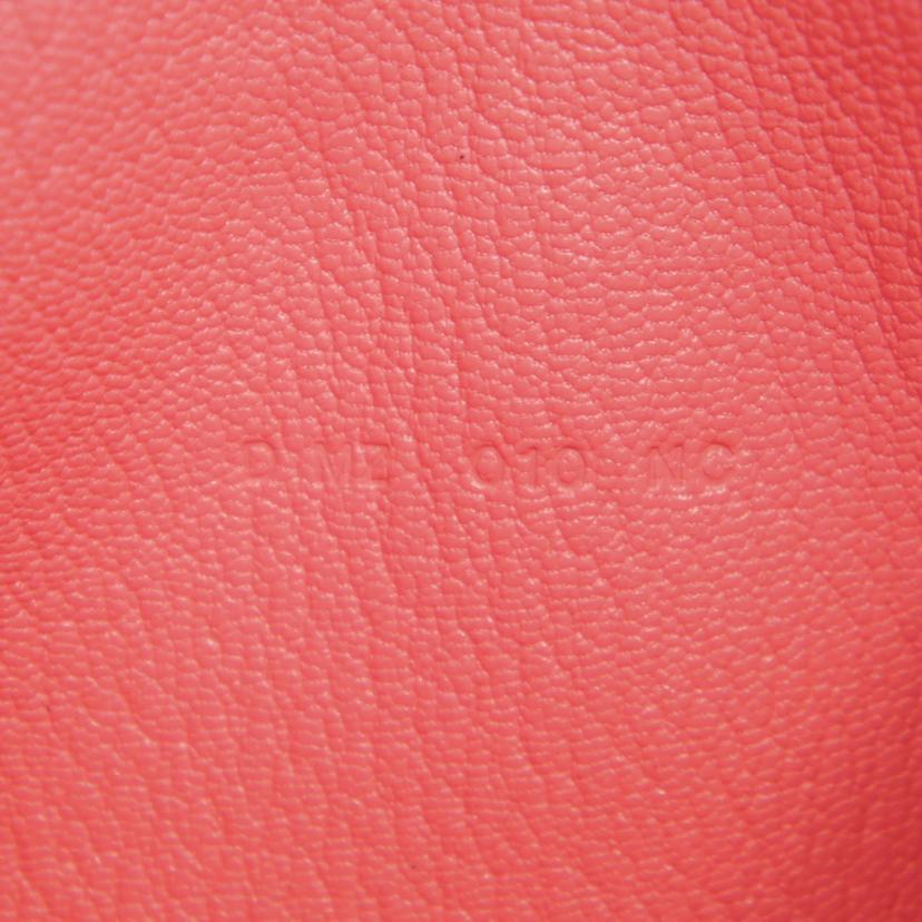 HERMES エルメス/ケリーポケットコンパクト/シェーブル/ピンク/SV金具//D M**************/SAランク/75