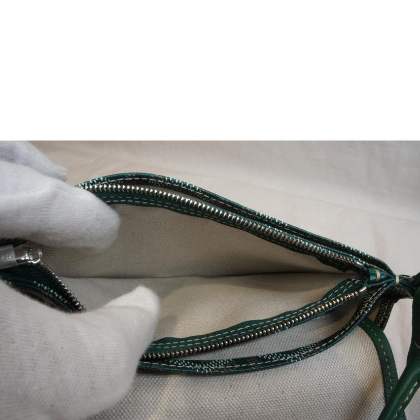 GOYARD ゴヤール/プリュメ/ポシェットポーチショルダー/グリーン//Aランク/92