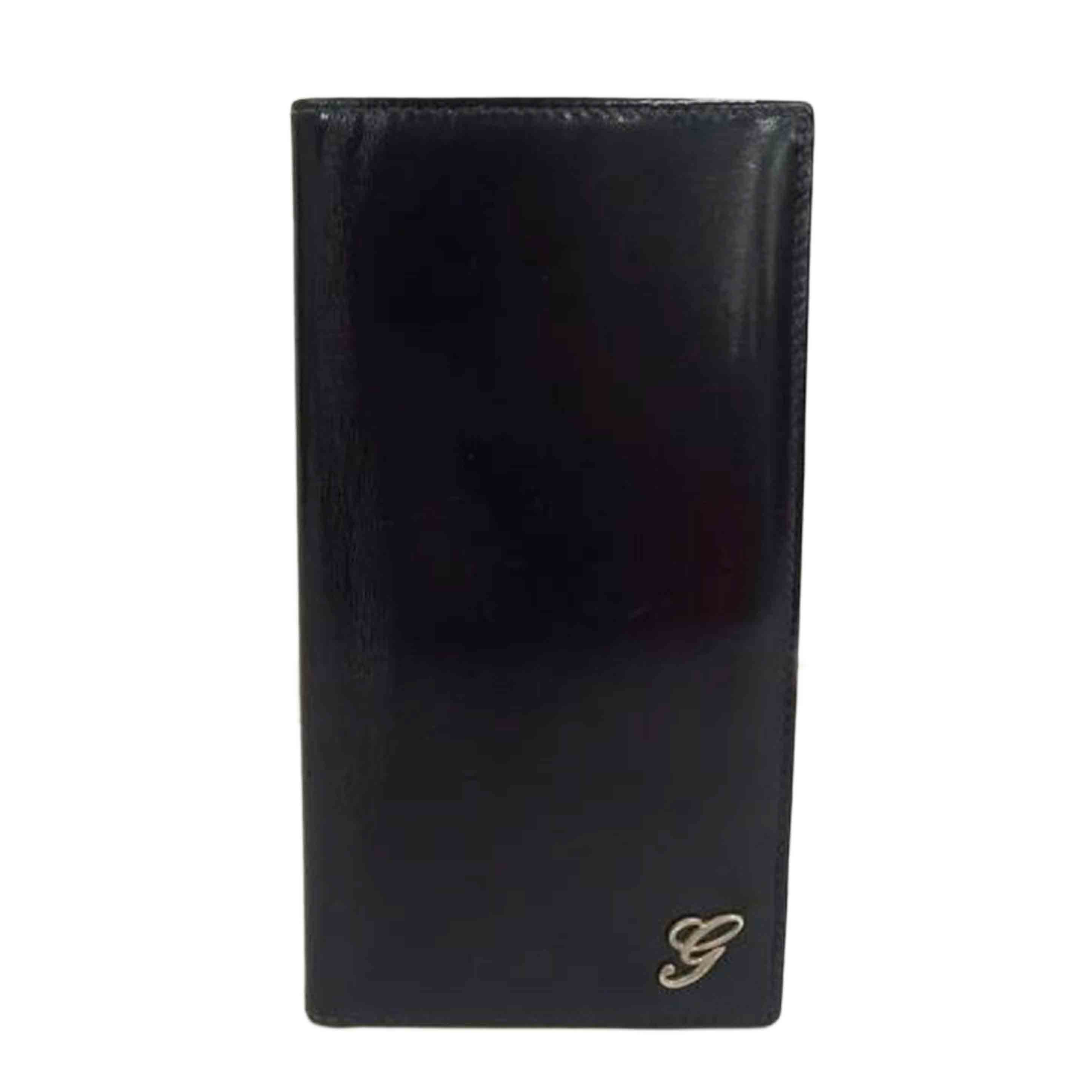 GUCCI グッチ/レザー/札入れ/ブラック//Bランク/82