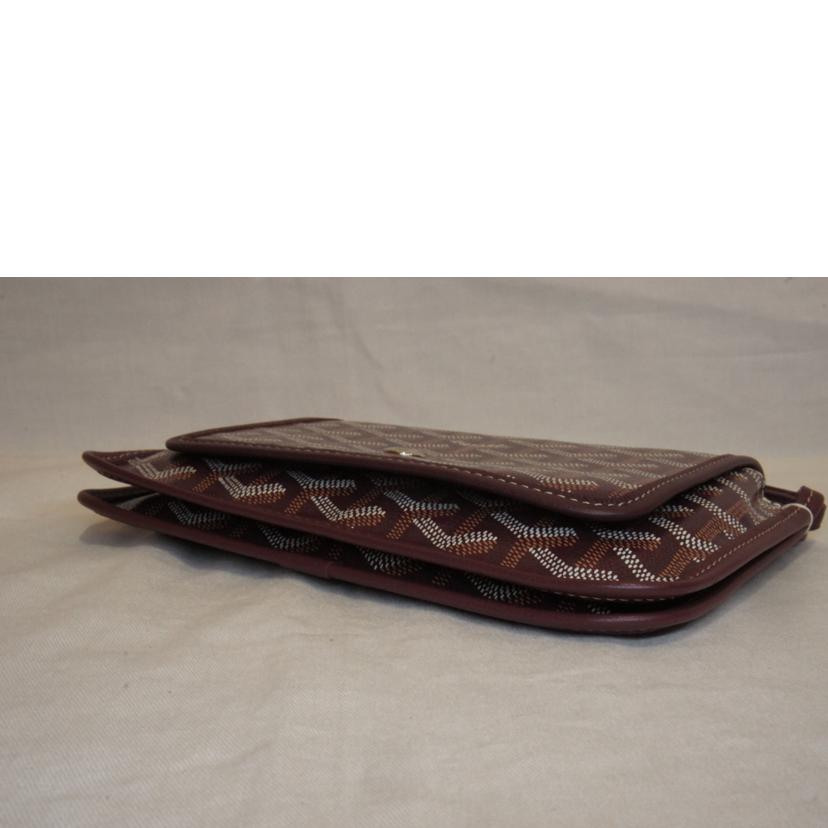 GOYARD ゴヤール/プリュメ/ポシェットポーチショルダー/ワイン//Aランク/92