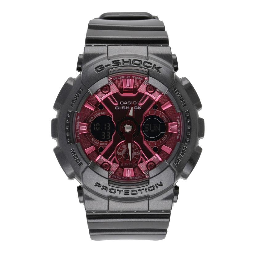 CASIO カシオ/G-SHOCK/デジアナ/ブラック&レッドモデル/GMA-S120RB-1AJF//Aランク/75