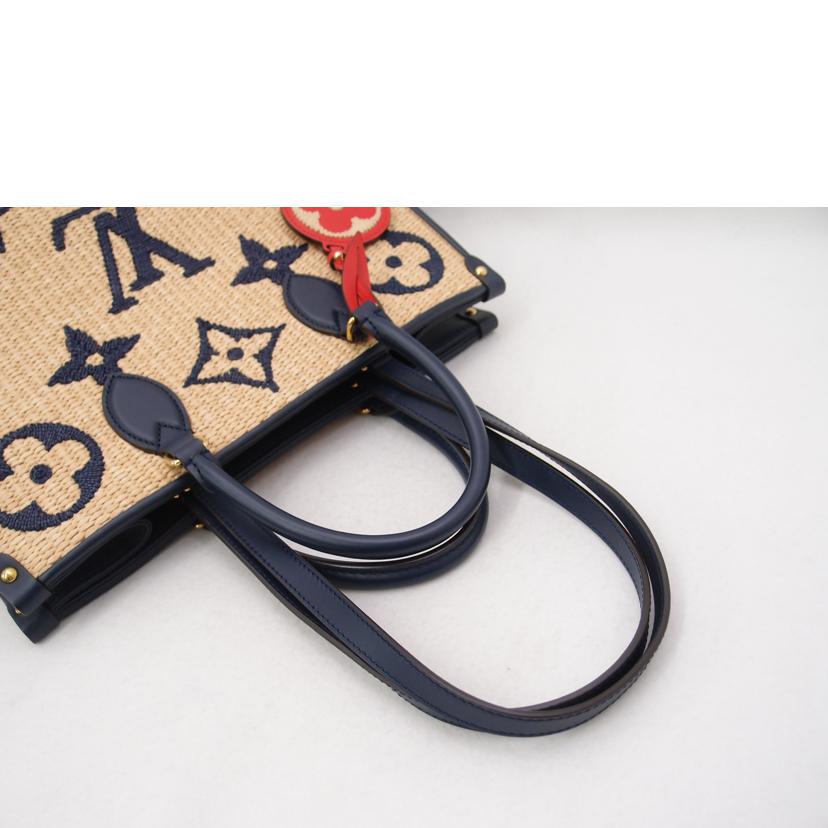 LOUIS VUITTON/オンザゴーGM/モノグラム・ラフィア/M57723//RFI****/SAランク/69