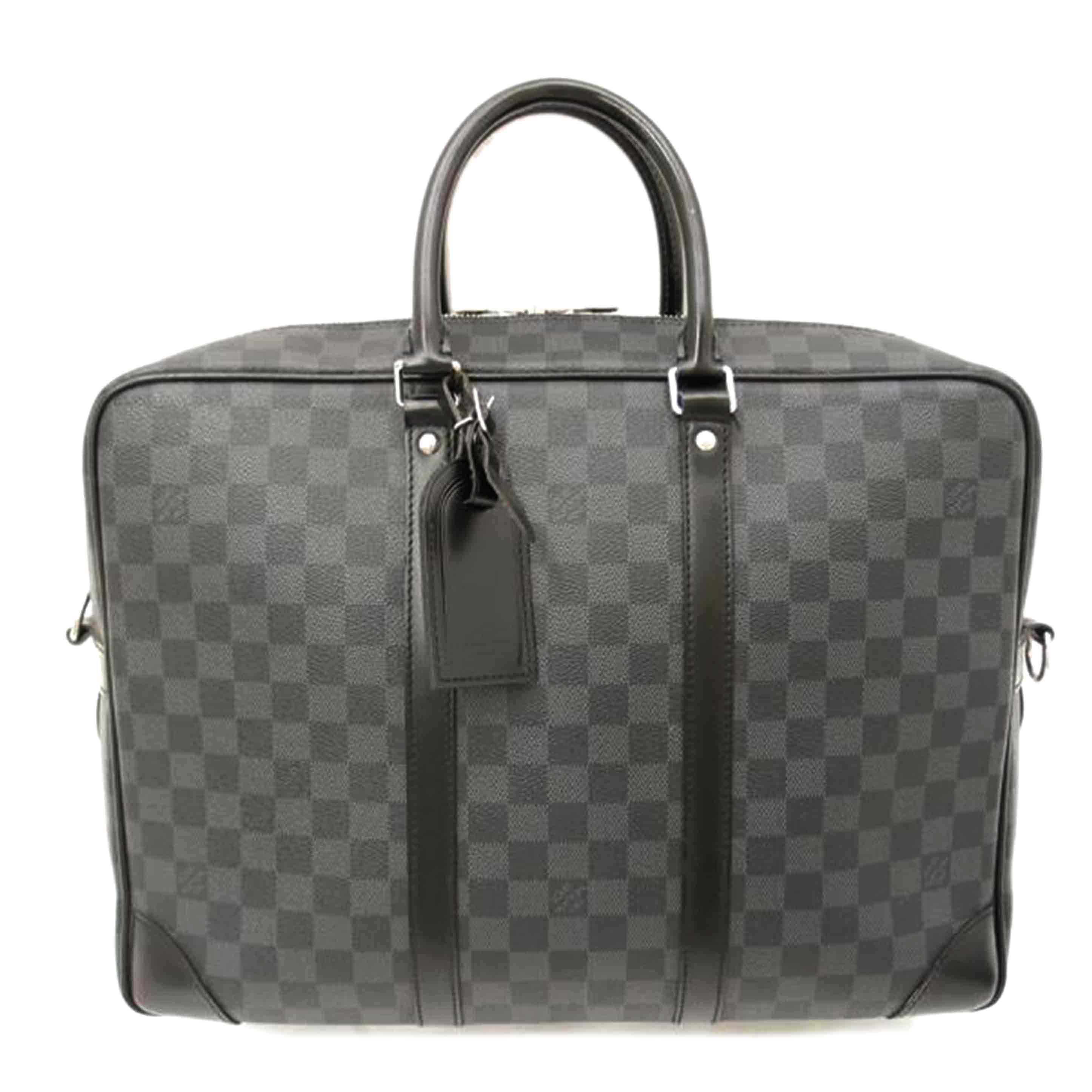 LOUIS VUITTON/ポルトドキュマンヴォワヤージュGM/グラフィット/N41123//TR4***/Bランク/69
