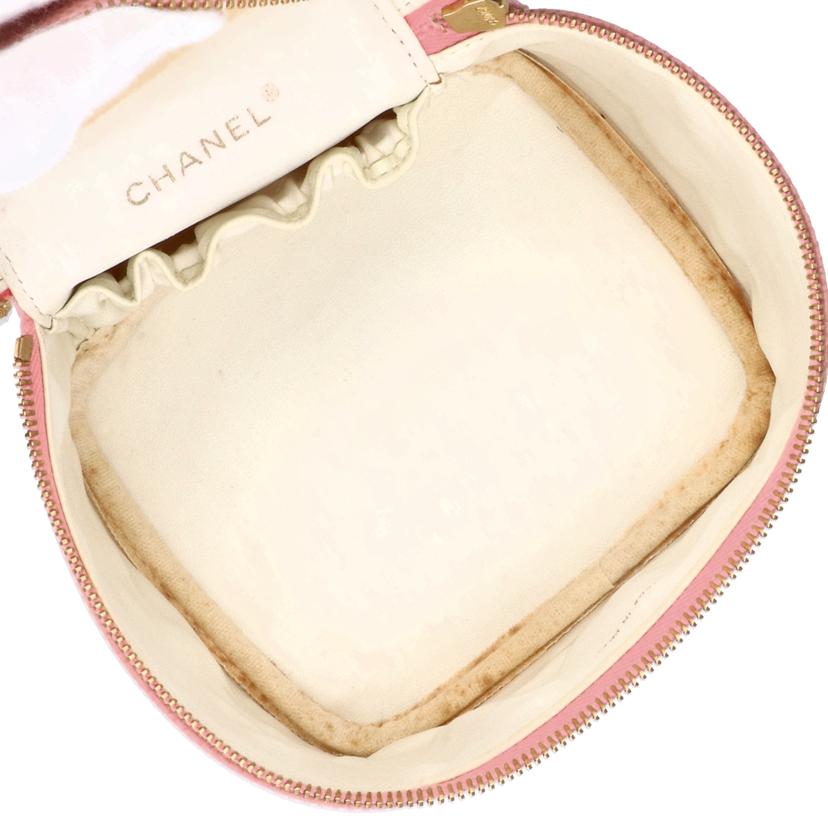 CHANEL シャネル/ココマークキャビアスキン/バニティバッグ/ピンク//881****/ABランク/18