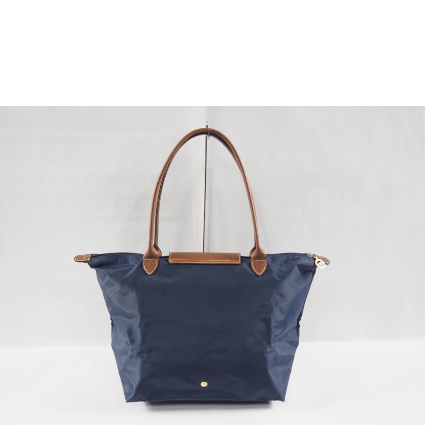 LONGCHAMP ロンシャン/ル プリアージュ ショルダーバッグL ネイビー//Aランク/79