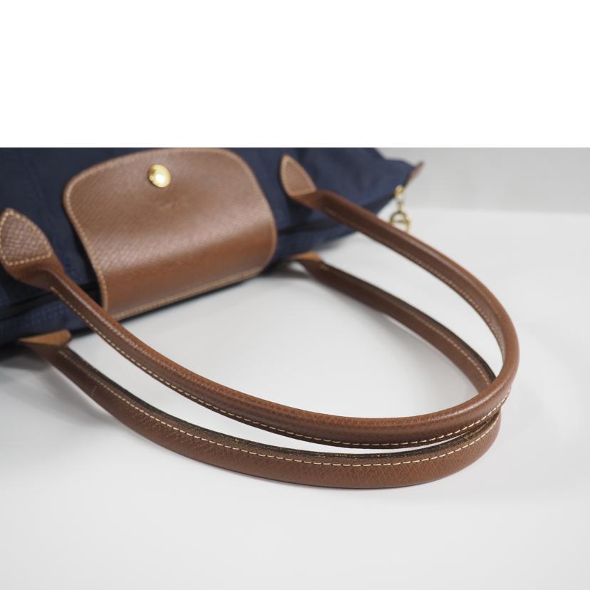 LONGCHAMP ロンシャン/ル プリアージュ ショルダーバッグL ネイビー//Aランク/79