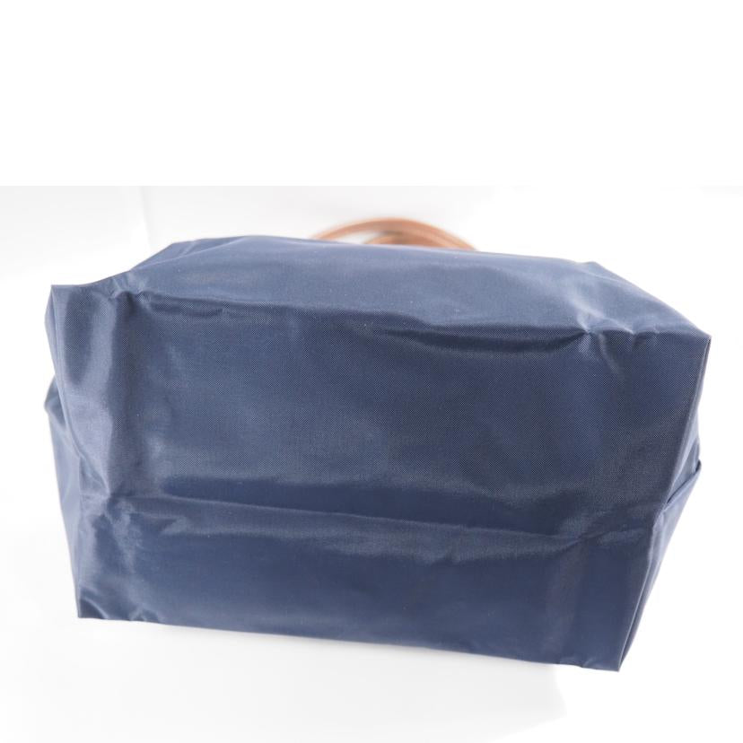 LONGCHAMP ロンシャン/ル プリアージュ ショルダーバッグL ネイビー//Aランク/79