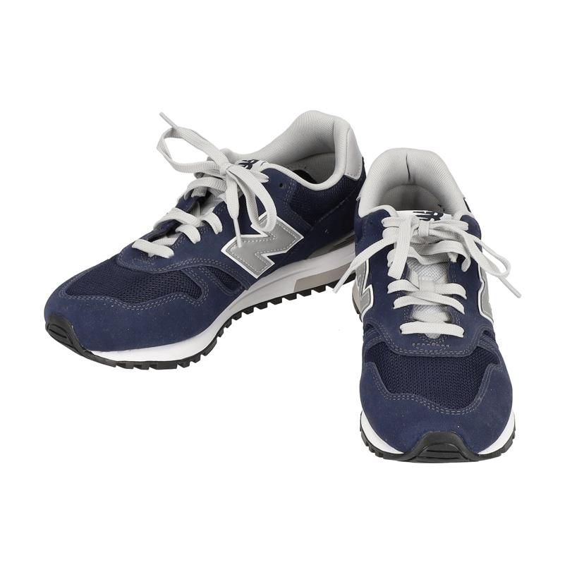 NB NB/NB/トレーニングシューズ/ネイビー×グレー/ML565EN1//27cm/Aランク/03